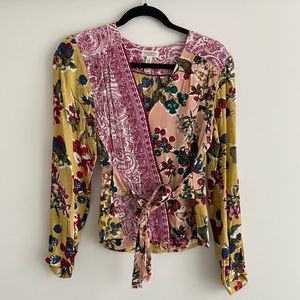 EUC Meadow Rue Wrap top